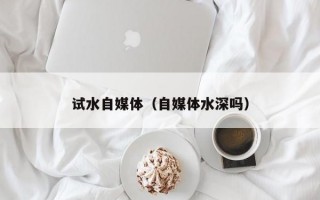 试水自媒体（自媒体水深吗）