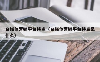 自媒体营销平台特点（自媒体营销平台特点是什么）